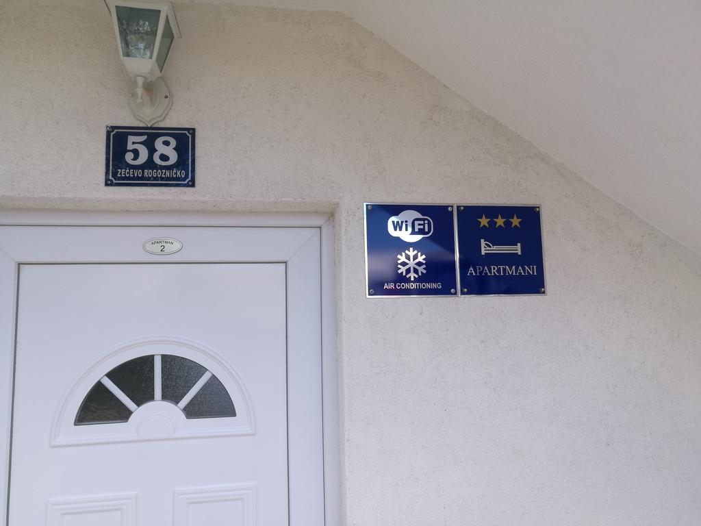 Apartments Vrvilo Rogoznica  Buitenkant foto